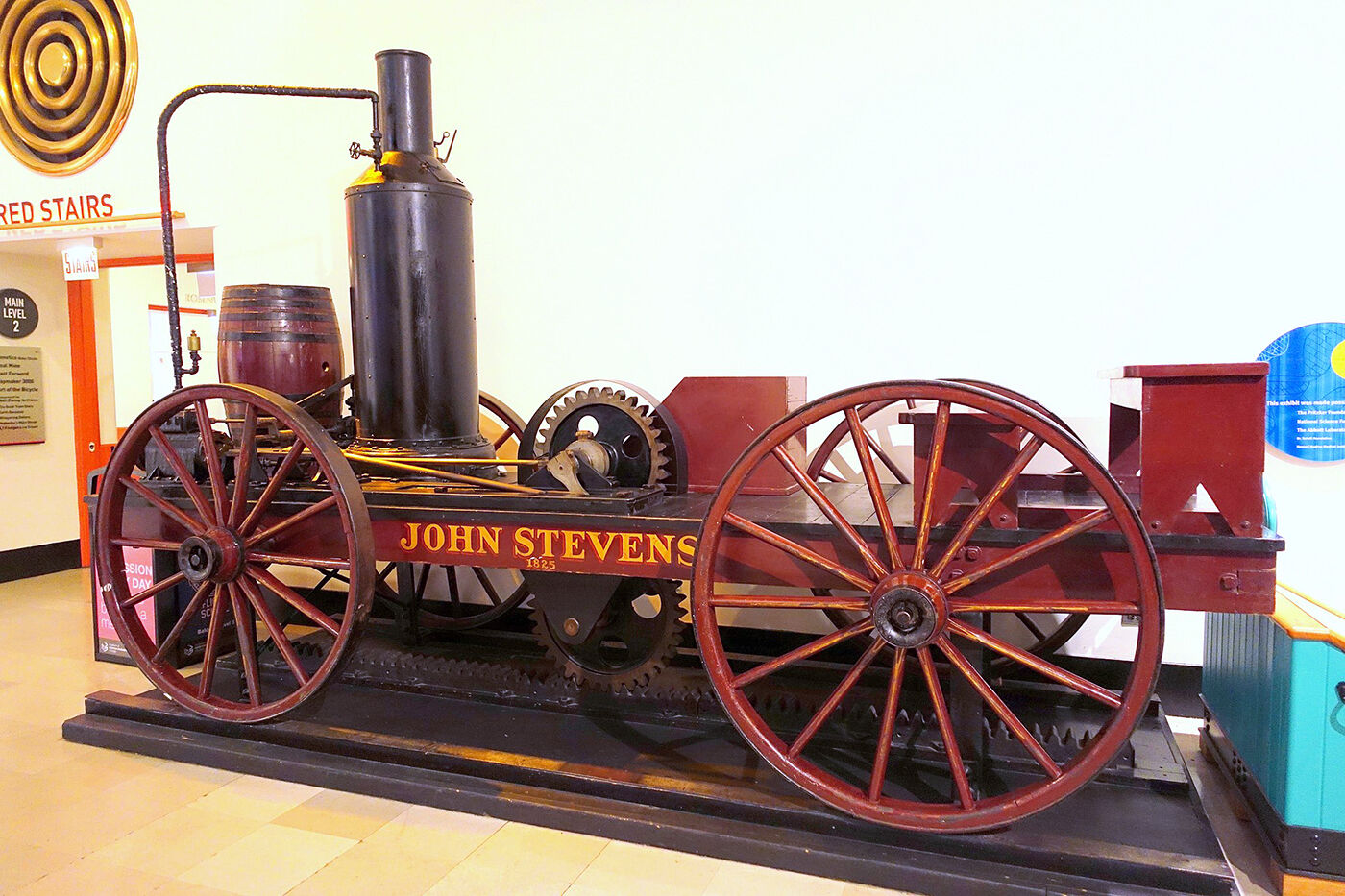 John Stevens Steam Locomotive